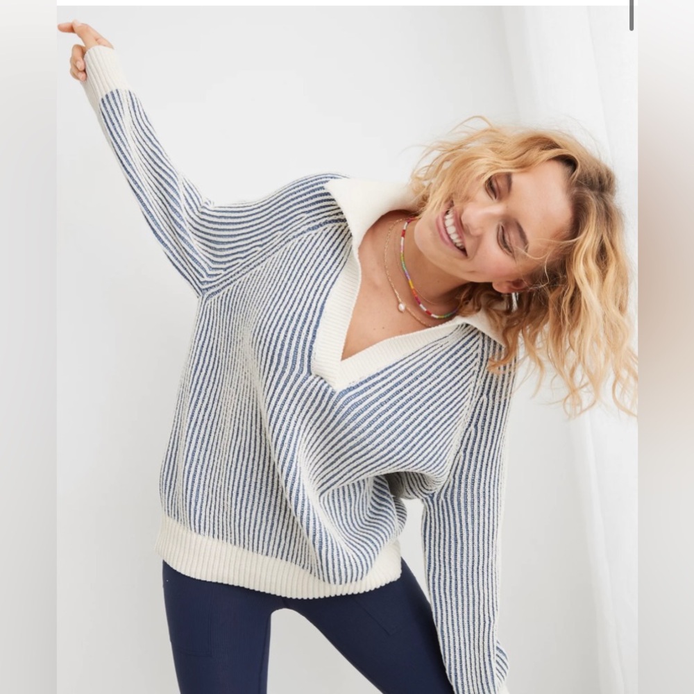 Aerie Sugar Rush Chenille Sweater